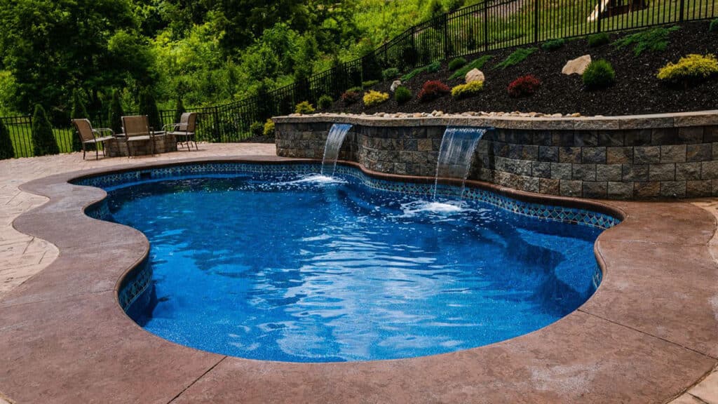 fiberglass pool install