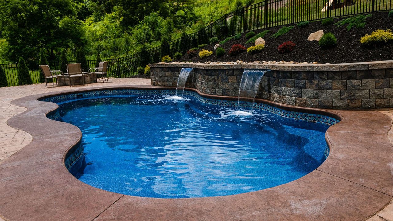 fiberglass pool install