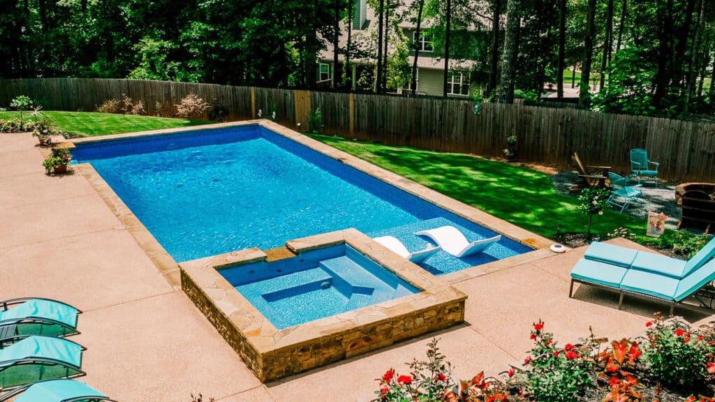 fiberglass pool install