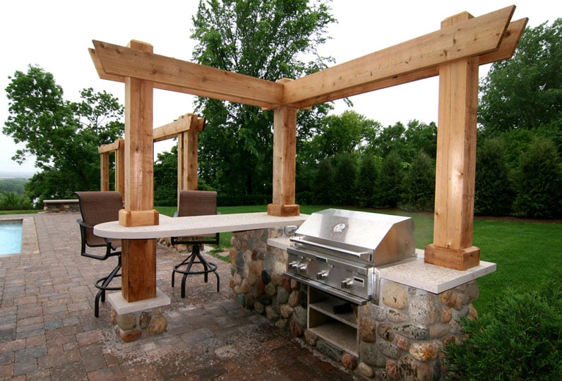 outdoor kitchen builder photo