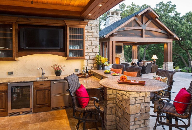 outdoor kitchen builder photo