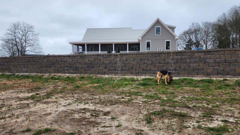 retaining walls photo