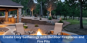 Create Cozy Gatherings with Outdoor Fireplaces and Fire Pits