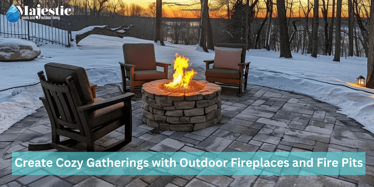 Create Cozy Gatherings with Outdoor Fireplaces and Fire Pits