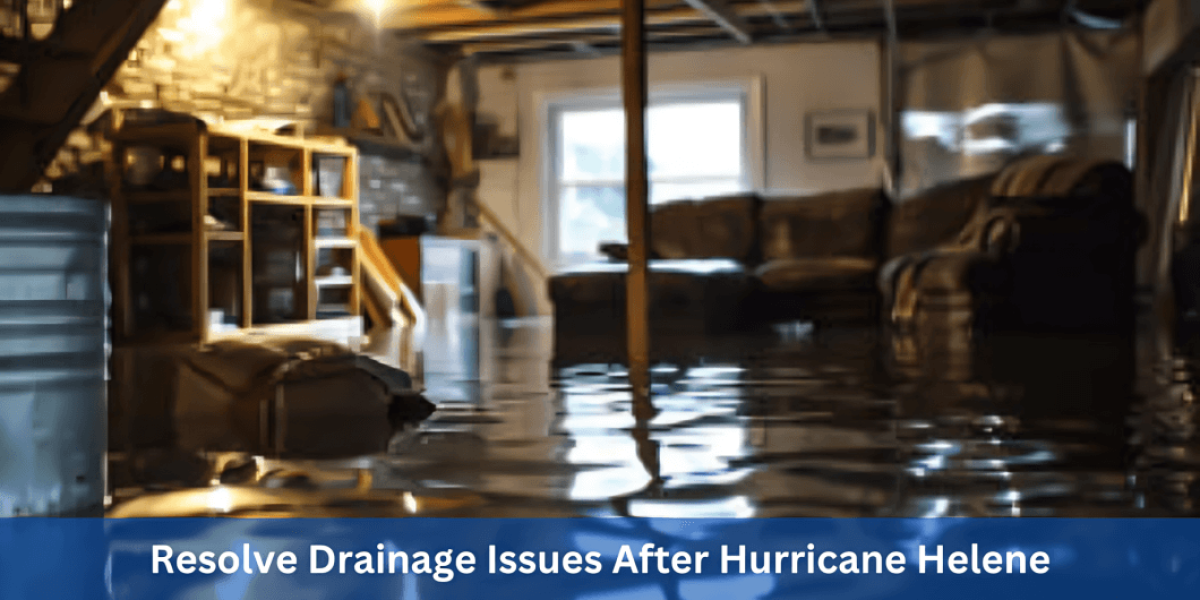 Resolve Drainage Issues After Hurricane Helene